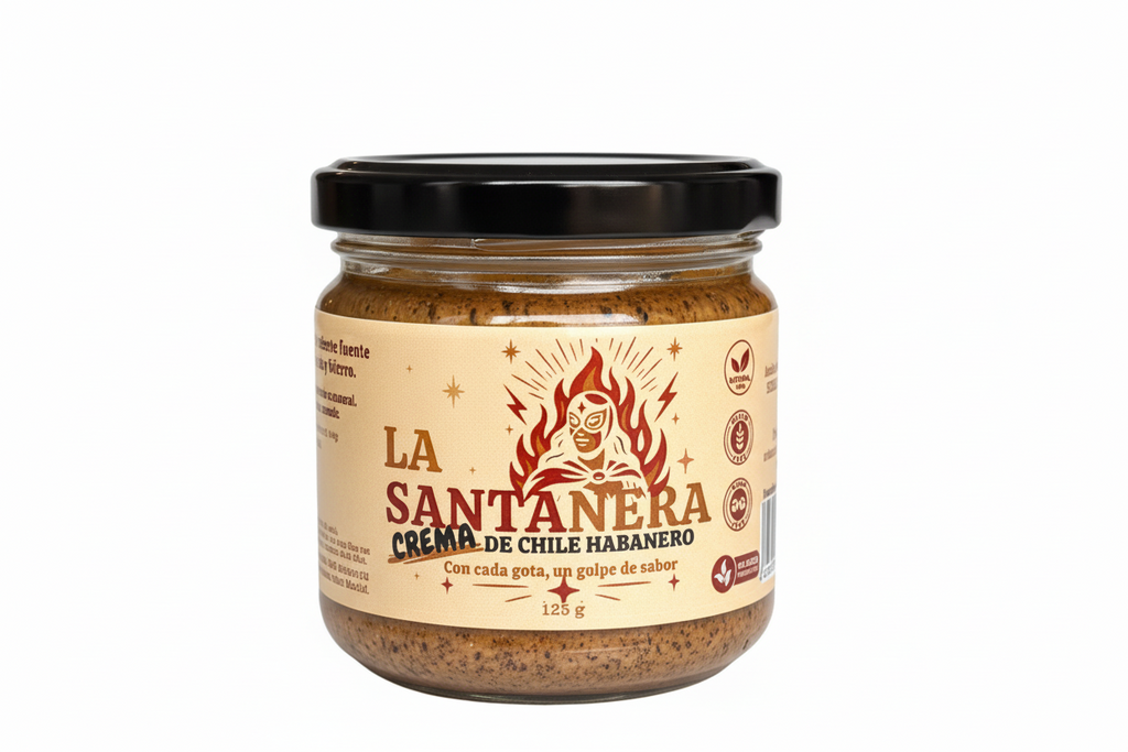 La Santanera Crema de Habanero!