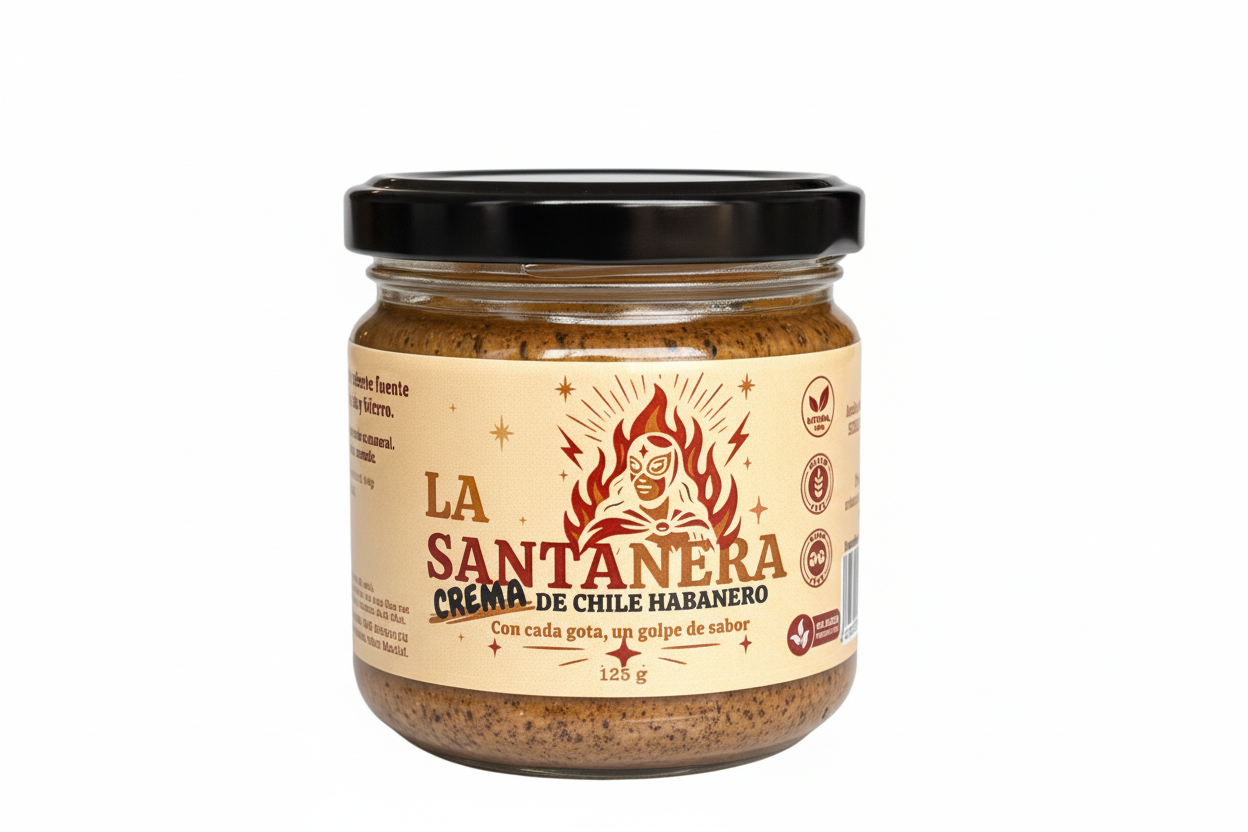 La Santanera Crema de Habanero!