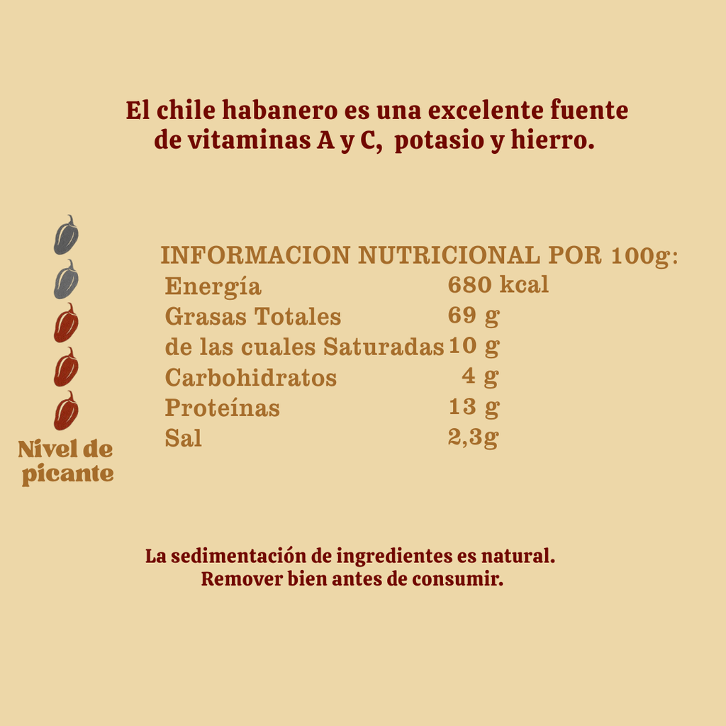 La Santanera Crema de Habanero!